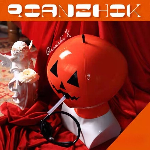 Bilayer latex pumpkin style - latex,
