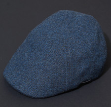 STETSON Hat Flat Driver Cap Mens Herringbone 59 Hatteras Newsboy Celebrity LARGE