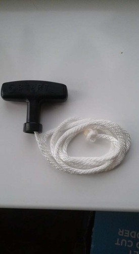 Emergancy pull start rope and - emergancy,