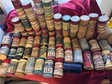 78Rpm Related: 63 Phonograph Cylinder Boxes Edison, Pathe, Columbia etc