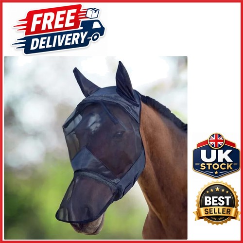 Horse fly mask with - horse, full