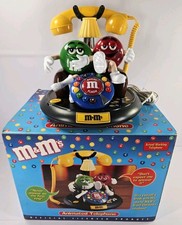 M&Ms Official Animated Novelty Telephone In Box - Excellent Condition 