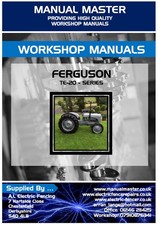 Ferguson - TE-20 Workshop