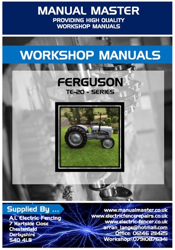 Grey ferguson tractor te 20 - grey,