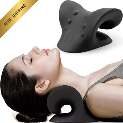 Neck stretcher pillow cervical - neck,