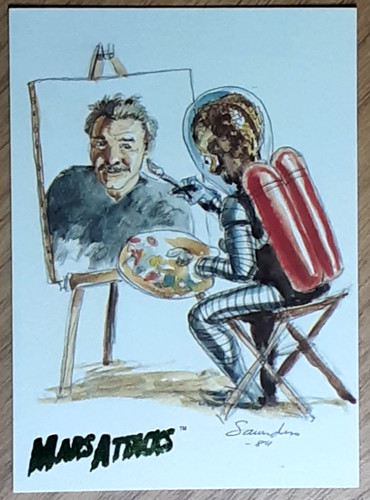 2012 mars attacks card - 2012, 99