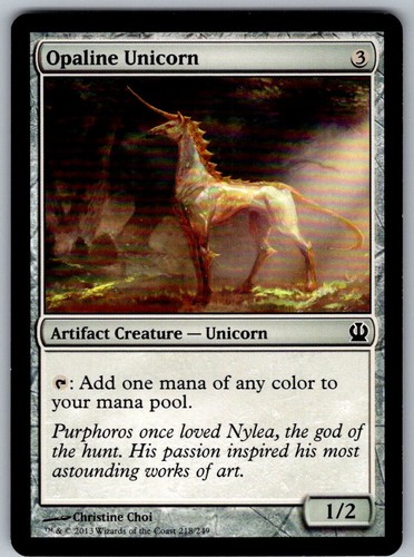 Mtg tcg opaline unicorn - opaline,