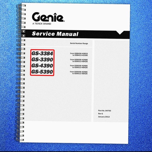 Genie 90 scissor lift - gs-84,