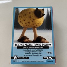 Italian Brainrot Panini Card 52/150 Batatoso Pelso Strabo E Guloso