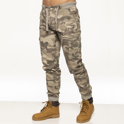 Enzo mens cargo joggers - cargo,