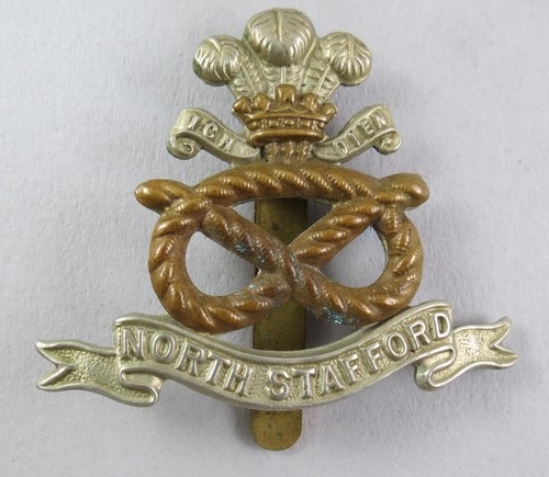 Military metal badge - bi-metal,