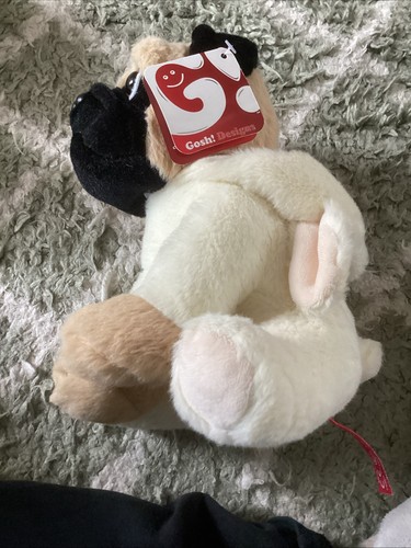 Soft toy pug - soft,