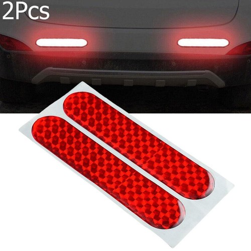 Red reflective safety - 2x,