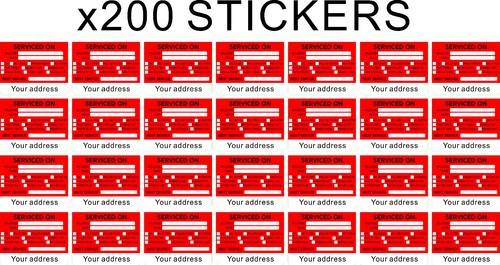 200 red service - 200,