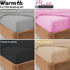 Teddy fleece fitted sheet - fitted,
