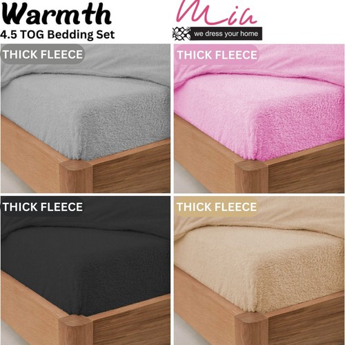 Teddy fleece fitted sheet - teddy,