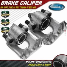 2x Brake Caliper Front Side for VW Polo Golf Jetta Mk II Polo Classic 191615123