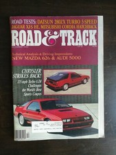 Road & Track December 1982 - Chrysler G24 Datsun 280ZX Jaguar XJ-S 1962 Porsche