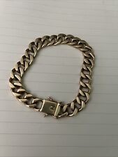 18ct Solid Gold Miami Cuban Bracelet (50g)
