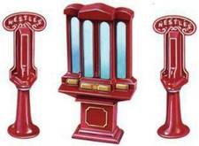 LK754 Peco Vending Machines for Sweets and Chocolate to Color Scale 0 1:43