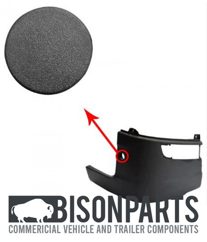 Front bumper corner - bumper, cap