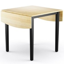 Industrial Drop Leaf Dining