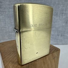 1992 BRASS ZIPPO LIGHTER - new