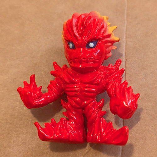 Digimon red flame monster - red,