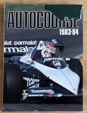 AUTOCOURSE GRAND PRIX ANNUAL HARDBACK & DUST COVER 1983 - 84 GOOD USED CONDITION