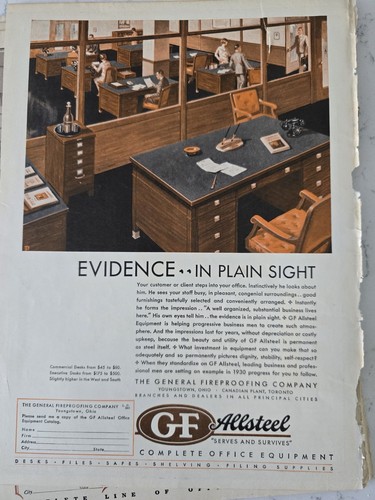 1930 allsteel steel - 1930,