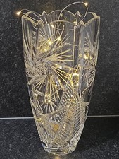 Beautiful Heavy Cut Crystal