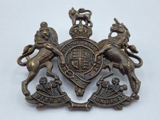 WW1 Period Bronze Officers General Service Corps (GSC) Cap Badge