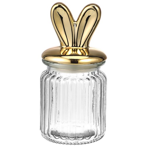 Storage jar rabbit food - storage,