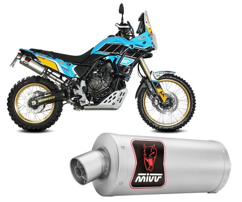 Mivv exhaust muffler dakar - mivv,