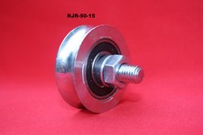 50mm Steel U Groove slide gate pulley wheels suit for tube, bar, rope