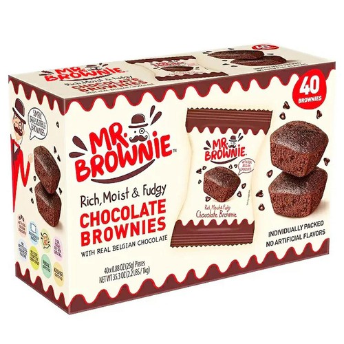 Brownie real belgian - brownie,