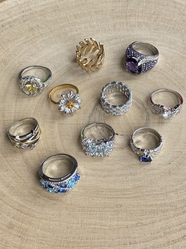 Luxury rings job lot bundle - job,