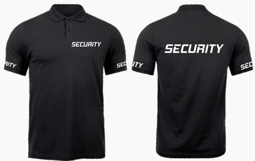 Security polo shirt uniform - security,