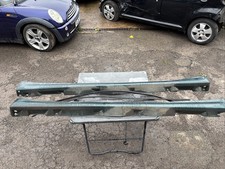 PEUGEOT 306 MERIDIAN 2X SIDE SKIRTS IN GREEN MET 1999 BREAKING CAR FOR SPARES