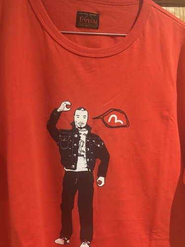 Evisu rare red shirt - evisu-rare, t