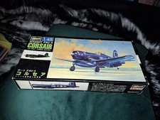 1/48 Corsair Hasegawa Vought F4U-4 Plastic Model Aeroplane Kit.