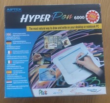 Unused HYPER 6000 Pen Draw & Write On Desktop/Laptop AIPTEX Unused In Box New UK