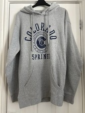 Colorado Springs jumper hoodie size large Grey Sweater