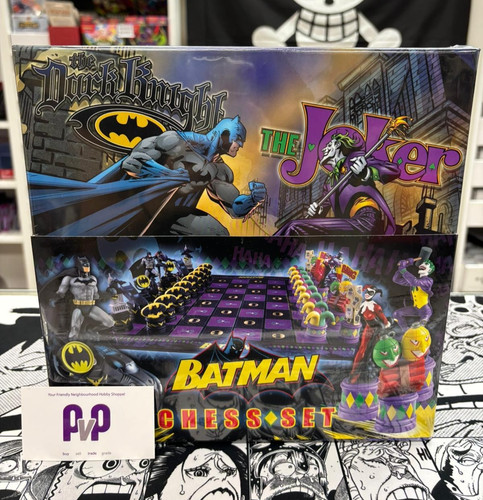 Batman chess set noble - batman,
