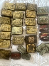 Vintage Various Tobacco Tins 1950’s British Original Authentic Men’s Dispaly
