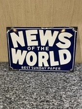 Original Antique News Of The