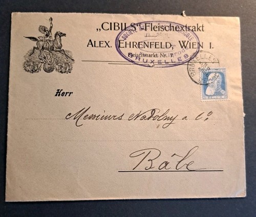 Postal history advertising - postal,