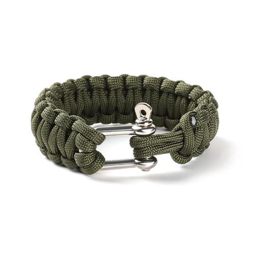 Survival paracord bracelet - survival,
