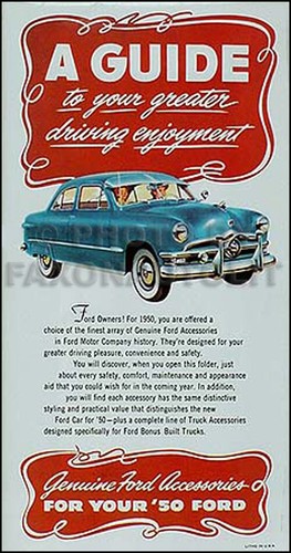 1950 ford accessory color - ford,