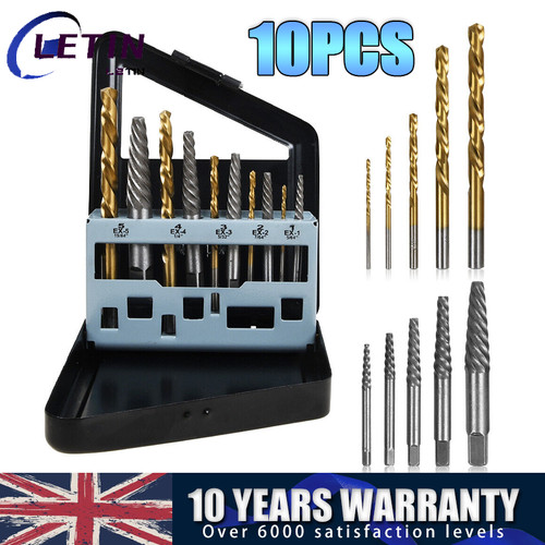 10x screw extractor remover - 10x,